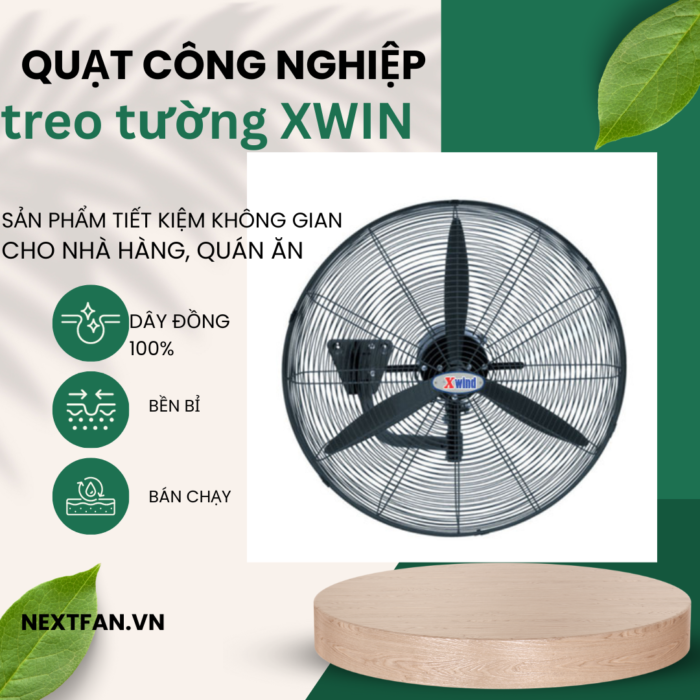 Quạt công nghiệp treo tường Xwind