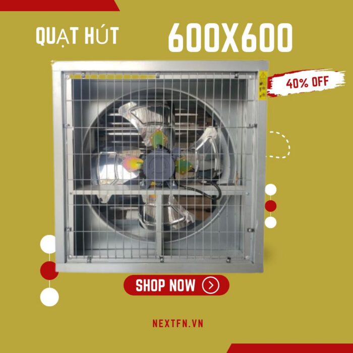 Quạt hút công nghiệp 600x600